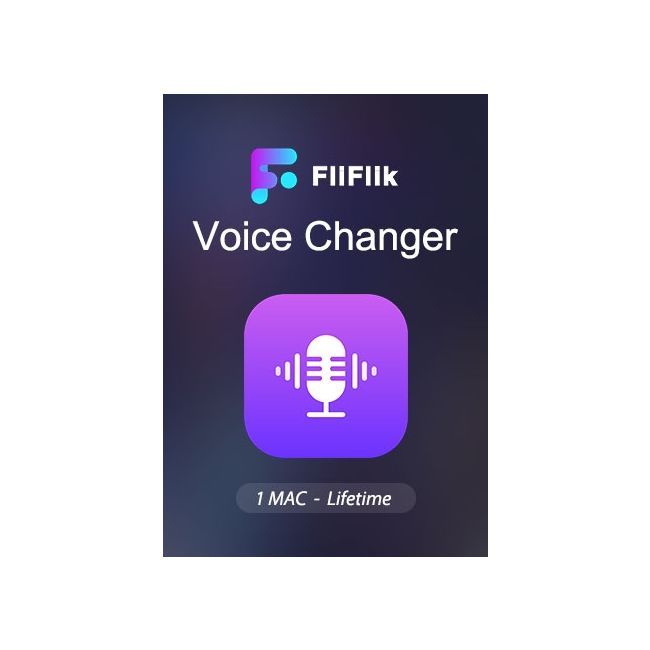 FliFlik Voice Changer - 1 Mac/ Lifetime