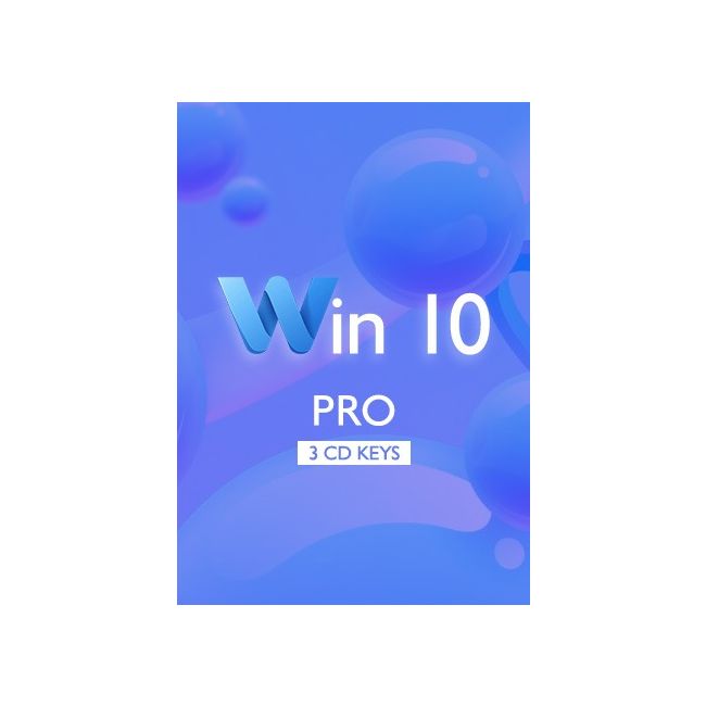 Win 10 Pro - 3 Keys