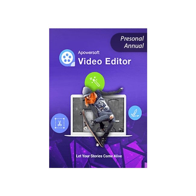 Apowersoft Video Eidtor - Personal Edition (Annual)