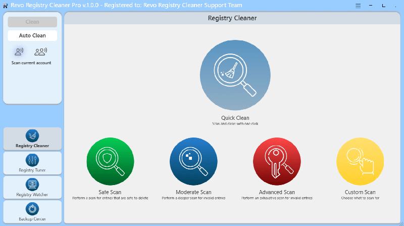 Buy Revo Registry Cleaner Pro key